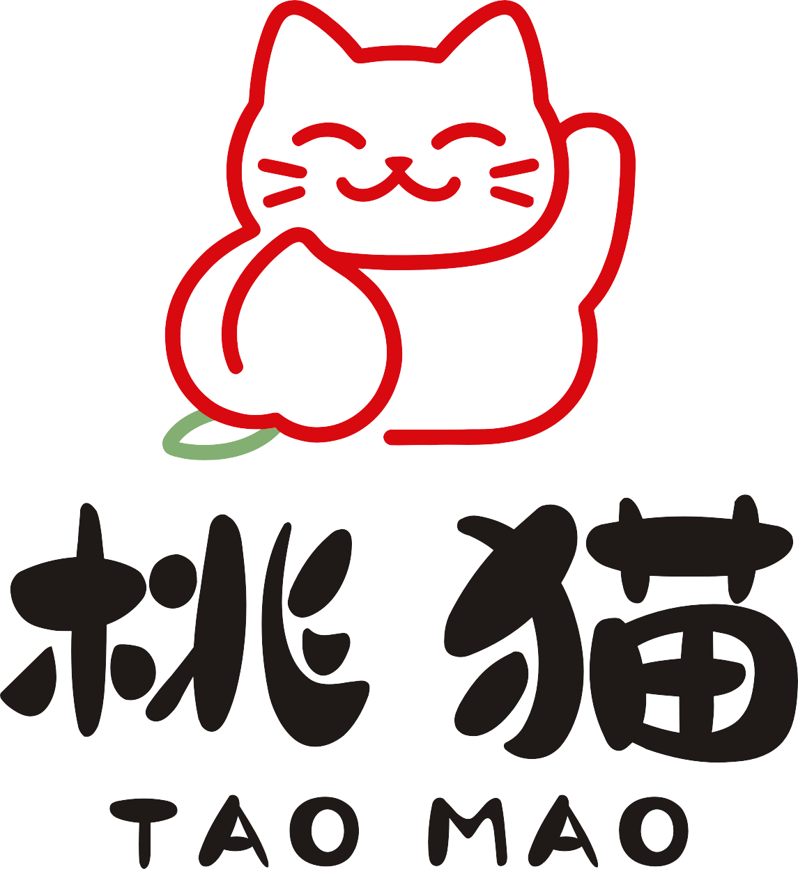 桃猫麻辣湯 ロゴ